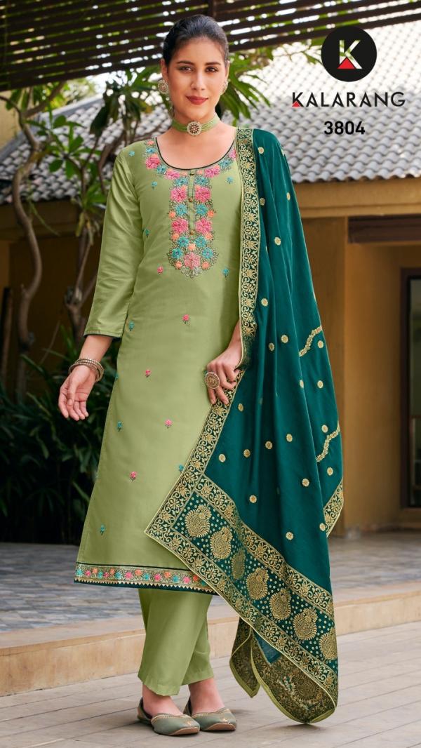 Kalarang Saveri Silk Designer Suits Collection